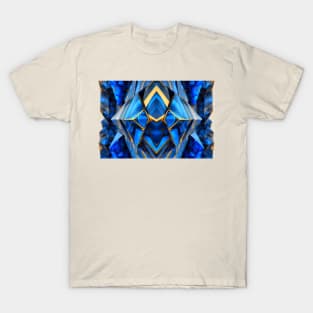 Geometric abstract marble design T-Shirt